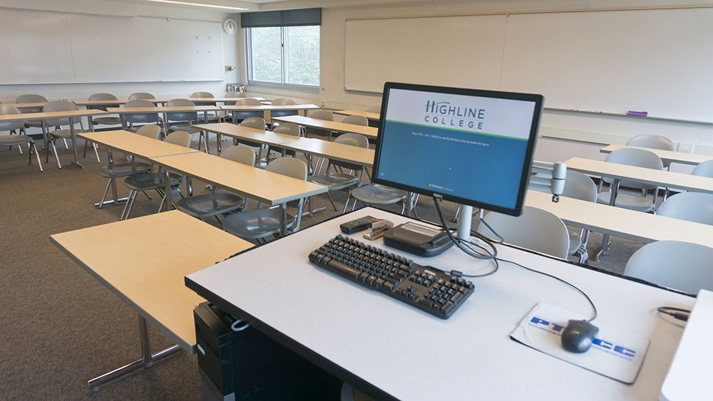 Classrooms with teaching station