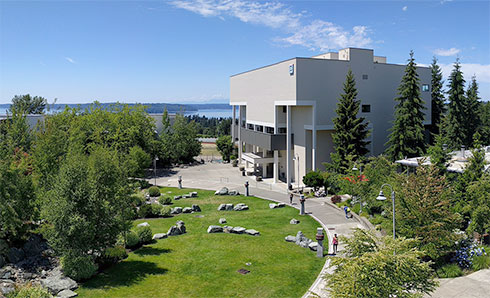 Campus view.