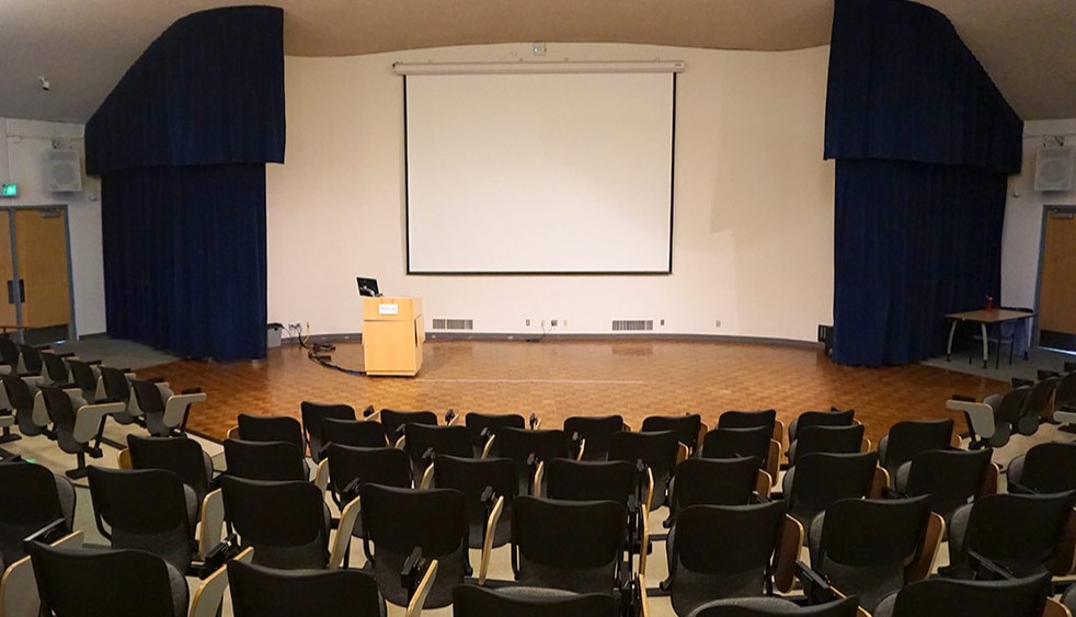 Building 7 facing stage view