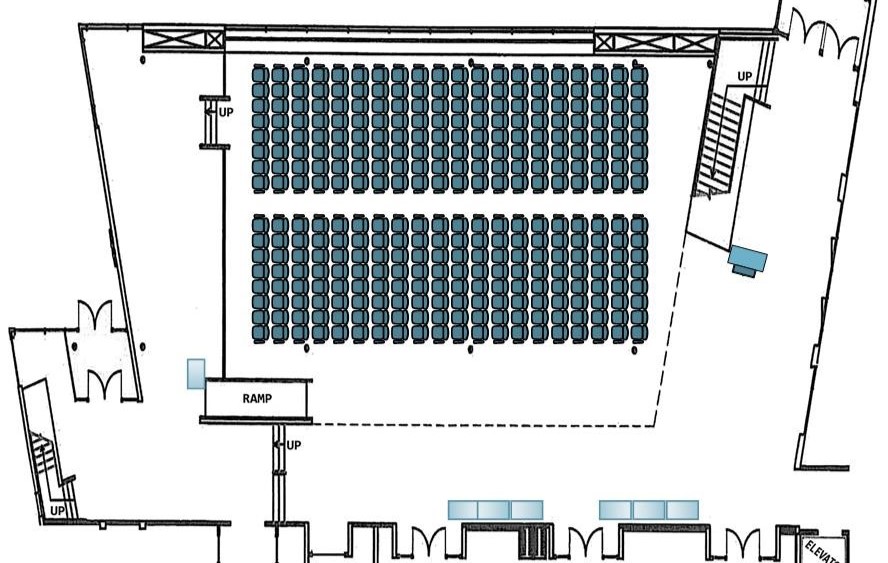 Theater floor plan